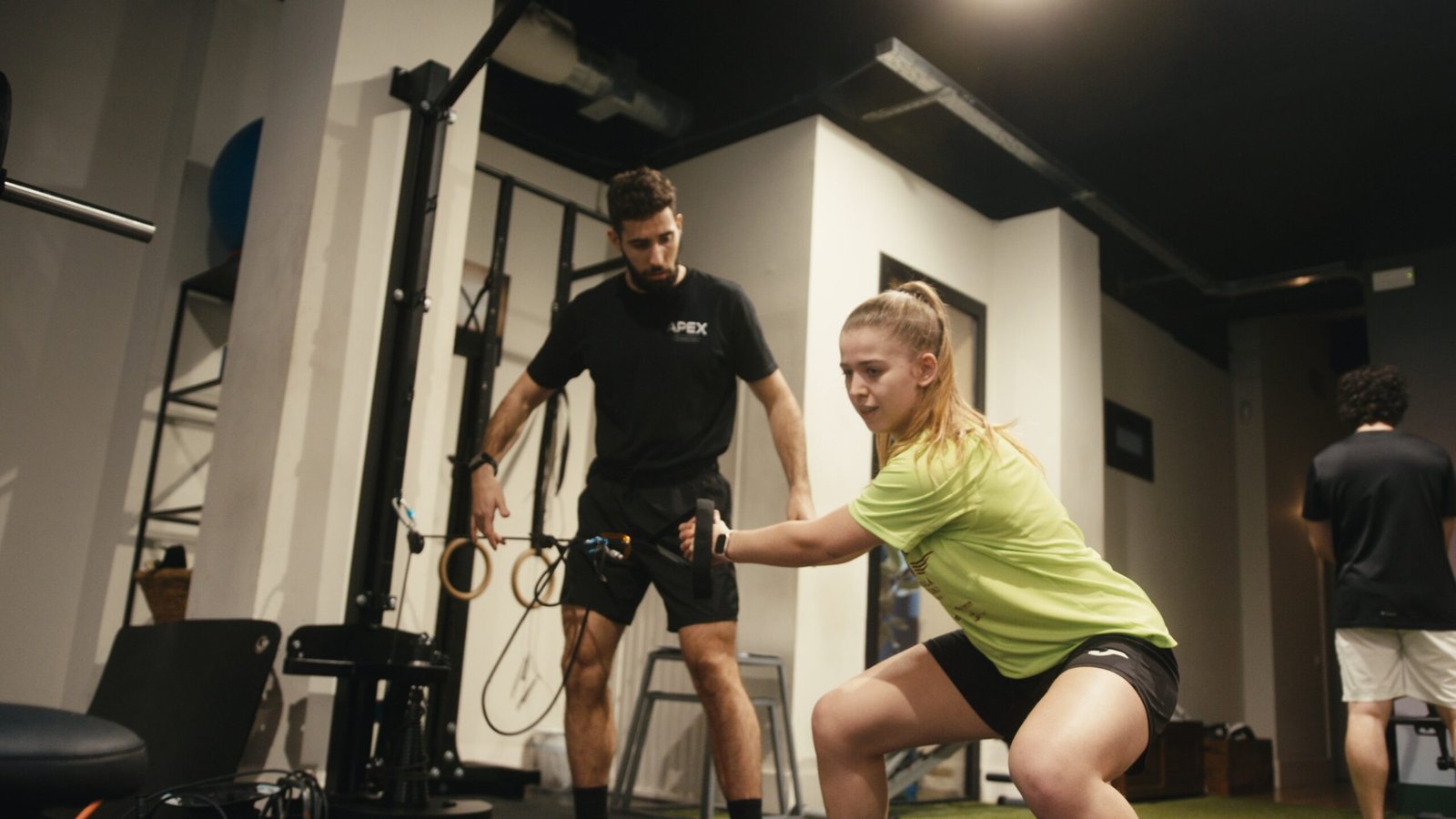 Sesión de entrenamiento personal